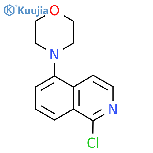 4-(1-Chloroisoquinolin-5-YL)morpholine structure