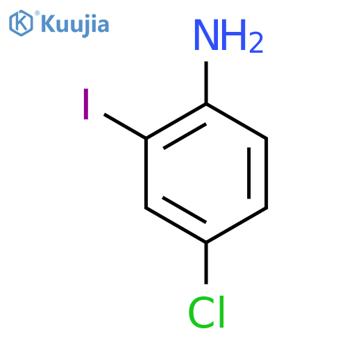 4-Chloro-2-iodoaniline structure