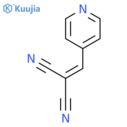2-(4-pyridinylmethylene)-Propanedinitrile structure