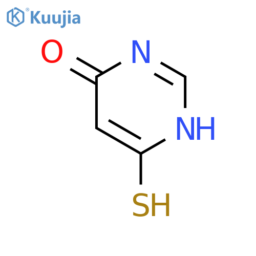 6-Mercaptopyrimidin-4(1H)-one structure