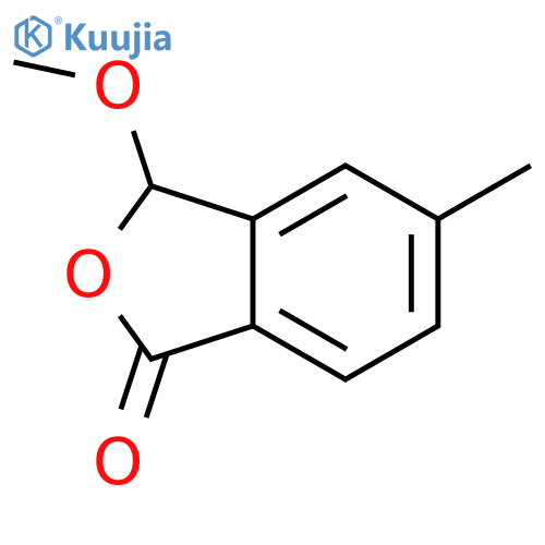 3-methoxy-5-methyl-1(3H)-Isobenzofuranone structure