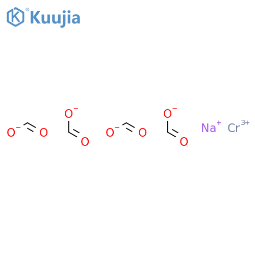 chromium(3+) sodium tetraformate structure