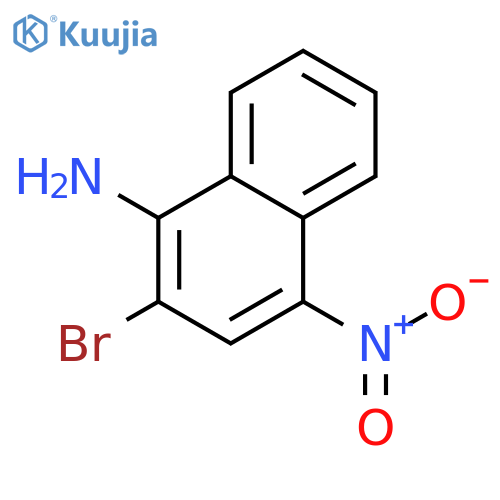 2-Bromo-4-Nitro-Naphthalen-1-Ylamine structure