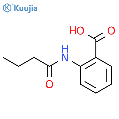 2-(Butyrylamino)benzoic Acid structure