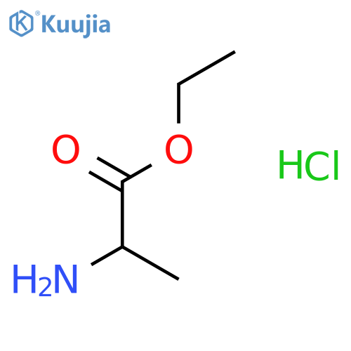 D-Alanine ethyl ester hydrochloride structure
