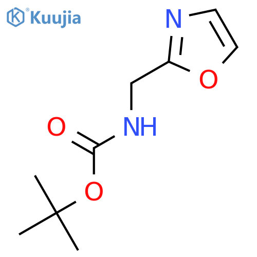 Carbamic acid, (2-oxazolylmethyl)-, 1,1-dimethylethyl ester (9CI) structure