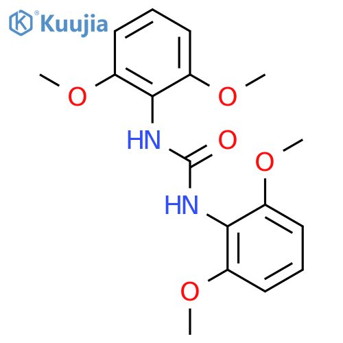 Urea,N,N'-bis(2,6-dimethoxyphenyl)- structure
