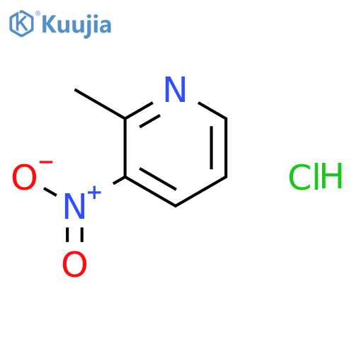 2-Methyl-3-nitropyridine hydrochloride structure