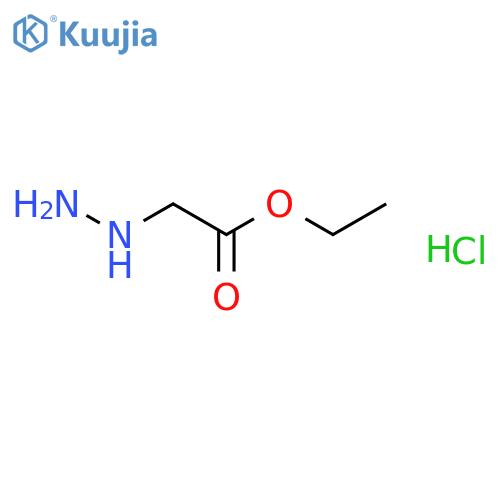 Acetic acid,2-hydrazinyl-, ethyl ester structure