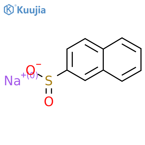 2-Naphthalenesulfinic acid, sodium salt structure