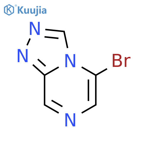 5-Bromo-1,2,4triazolo4,3-apyrazine structure