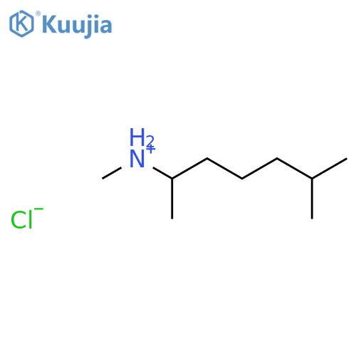 N,6-Dimethyl-2-heptanamine Hydrochloride structure