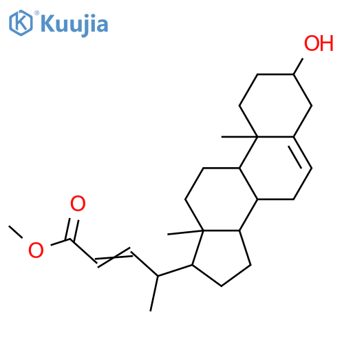 3-Hydroxychola-5,22-dien-24-oic acid; (3β,20R,22E)-form, Me ester structure