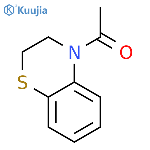2H-1,4-BENZOTHIAZINE, 4-ACETYL-3,4-DIHYDRO- structure