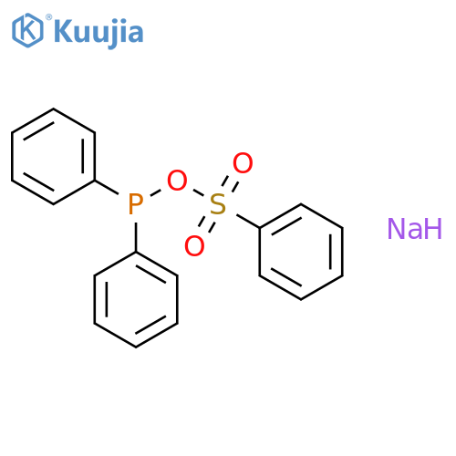 3-(Diphenylphosphino)benzenesulfonic Acid Sodium Salt structure
