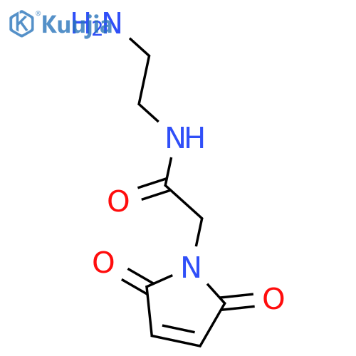 N-(2-aminoethyl)-2-(2,5-dioxo-2H-pyrrol-1(5H)-yl)acetamideHCl structure