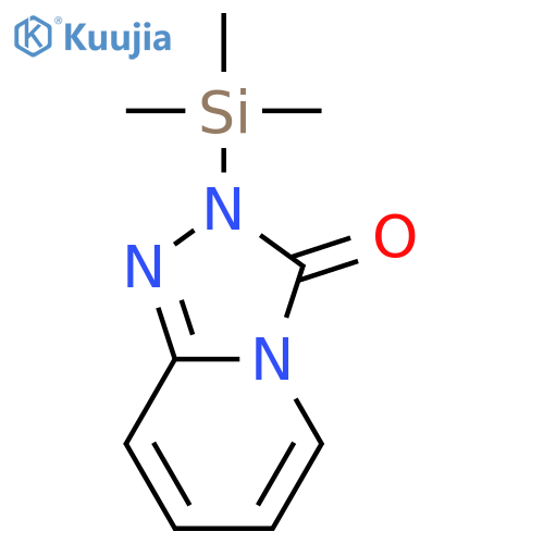 2-(Trimethylsilyl)-1,2,4-triazolo4,3-apyridin-3(2H)-one structure