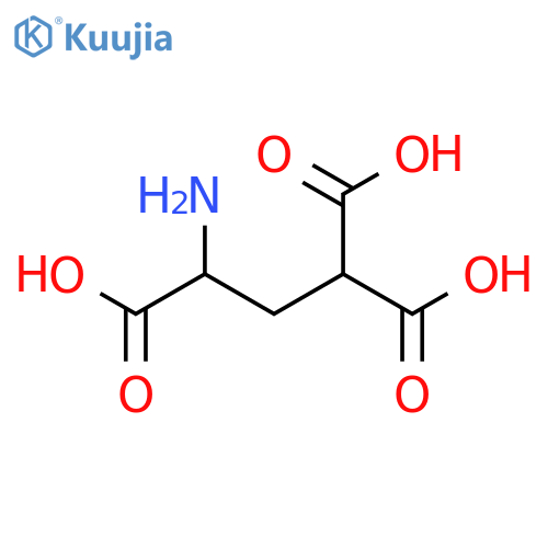 1,1,3-Propanetricarboxylicacid, 3-amino-, (3R)- structure