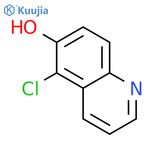 5-Chloroquinolin-6-ol structure