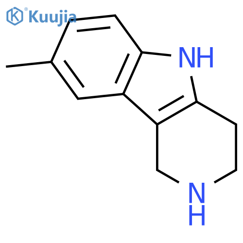 8-Methyl-2,3,4,5-tetrahydro-1H-pyrido4,3-bindole structure