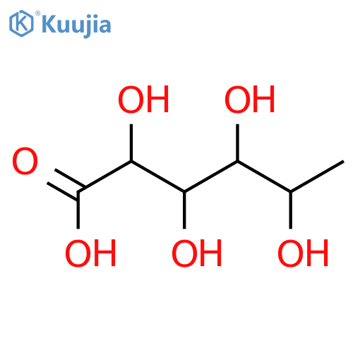 L-Mannonic acid,6-deoxy- structure