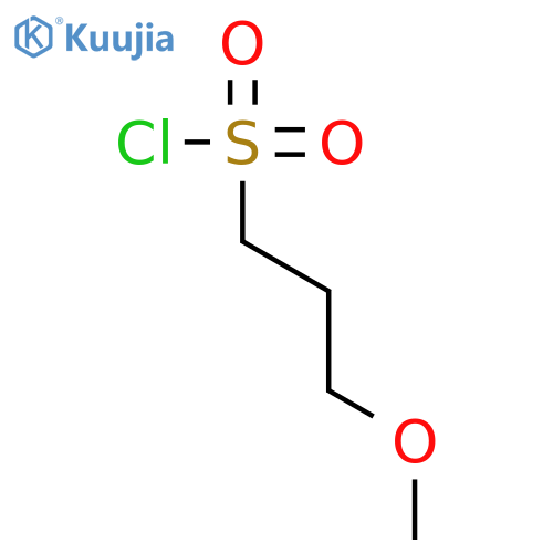 3-methoxypropane-1-sulfonyl chloride structure