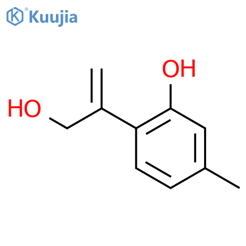 2-(2'-Hydroxy-4'-methylphenyl)-prop-2-enol structure