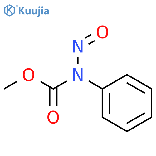 Carbamic acid,nitrosophenyl-, methyl ester (9CI) structure