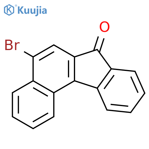 7H-Benzo[c]fluoren-7-one, 5-bromo- structure