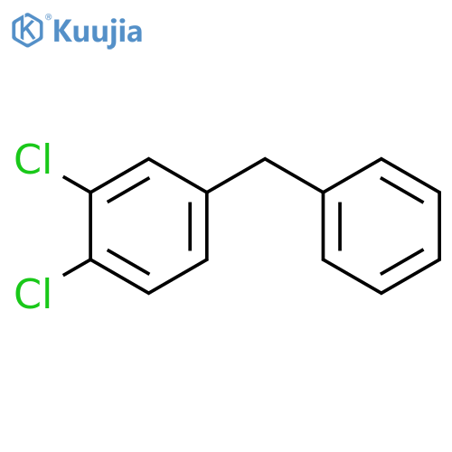 Benzene,1,2-dichloro-4-(phenylmethyl)- structure