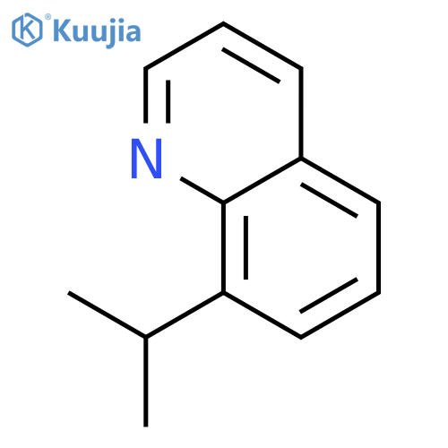 8-(propan-2-yl)quinoline structure