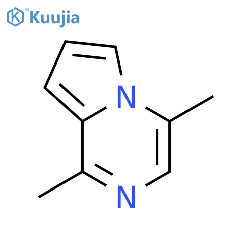 1,4-dimethyl-pyrrolo[1,2-a]pyrazine structure