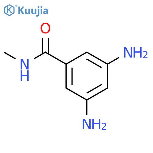 Benzamide, 3,5-diamino-N-methyl- structure