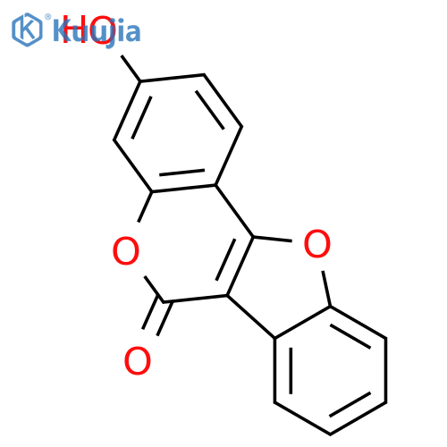 6H-Benzofuro[3,2-c][1]benzopyran-6-one,3-hydroxy- structure