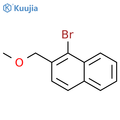 1-Bromo-2-methoxymethylnaphthalene structure