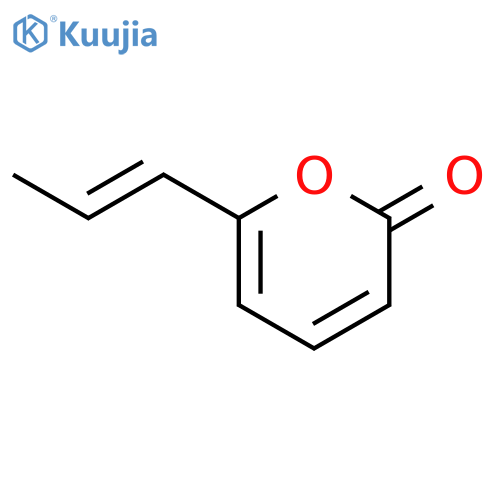 2H-Pyran-2-one,6-(1E)-1-propen-1-yl- structure