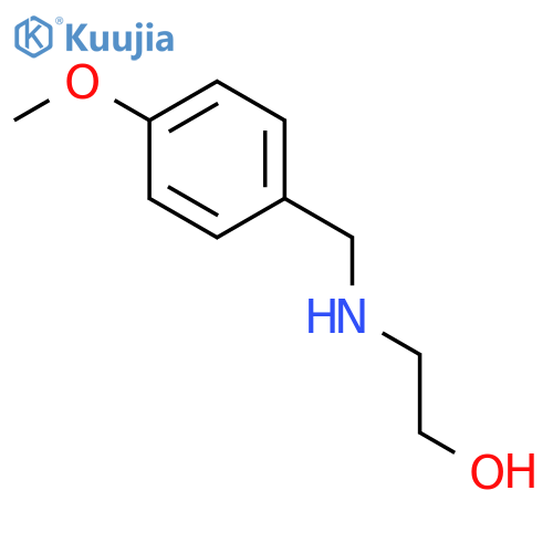 2-((4-Methoxybenzyl)amino)ethanol structure