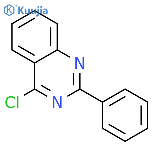 4-Chloro-2-phenylquinazoline structure