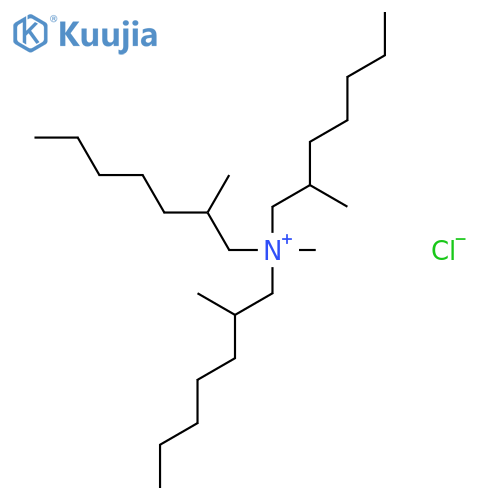 N,2-Dimethyl-N,N-bis(2-methylheptyl)heptan-1-aminium chloride structure
