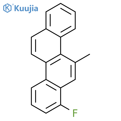 Chrysene,1-fluoro-11-methyl- structure