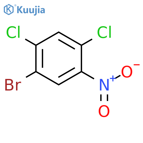 1-Bromo-2,4-dichloro-5-nitrobenzene structure
