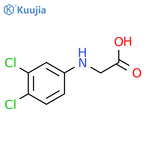 Glycine,N-(3,4-dichlorophenyl)- structure