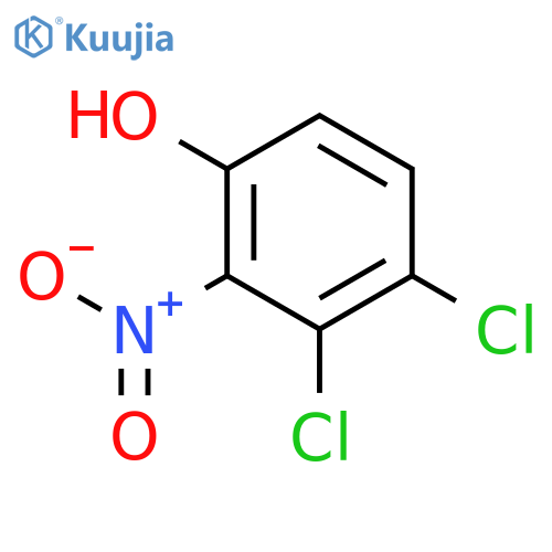 Phenol, 3,4-dichloro-2-nitro- structure