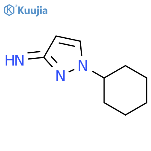 1-cyclohexyl-1H-pyrazol-3-amine structure