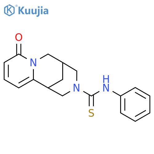 6-oxo-N-phenyl-7,11-diazatricyclo7.3.1.0^{2,7}trideca-2,4-diene-11-carbothioamide structure