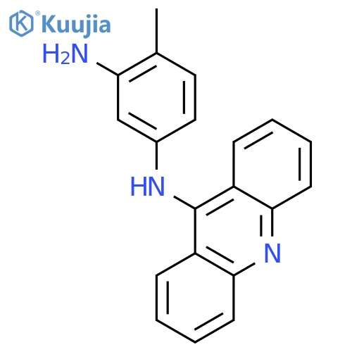 1,3-Benzenediamine, N1-9-acridinyl-4-methyl- structure