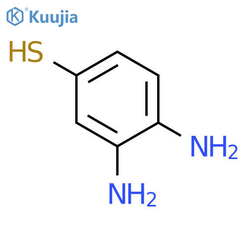 Benzenethiol, 3,4-diamino- (9CI) structure