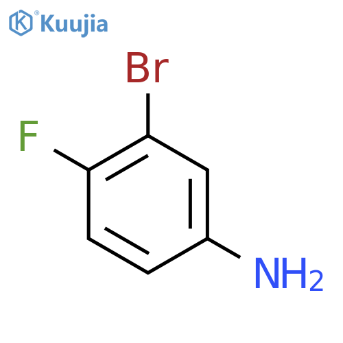 3-Bromo-4-fluoroaniline structure