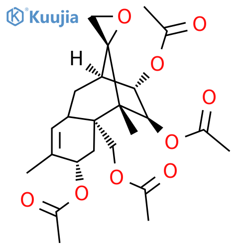 T-2 tetraol tetraacetate structure