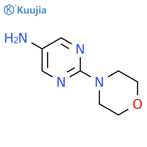2-(morpholin-4-yl)pyrimidin-5-amine structure